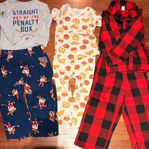 Kids Pajama Set with Fun Prints